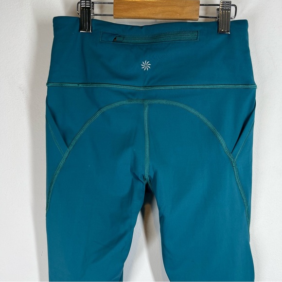Athleta Teal Lightning 7/8 Tights Leggings - Picture 7 of 8